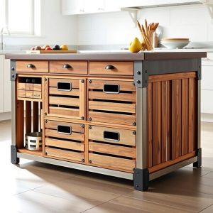 Crate Storage Island