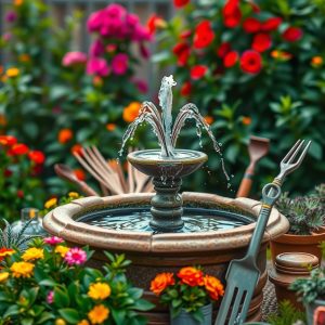 DIY Garden Fountain