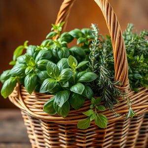 Herb Garden Basket