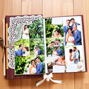 Handmade Wedding Day Photo Album