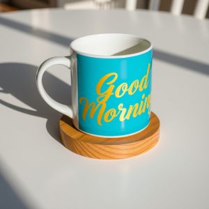 Customized Mug with Coaster Set