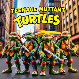 Classic TMNT Action Figure Set