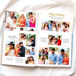 Custom Photo Book Celebrating Milestones