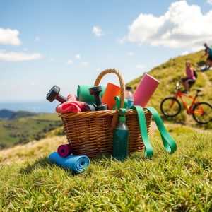 Outdoor Fitness Adventure Basket