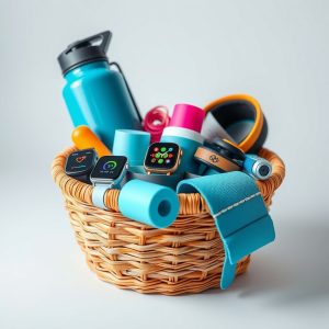 Tech-Savvy Fitness Basket