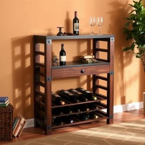 Handcrafted Wine Rack: Entertaining with Elegance