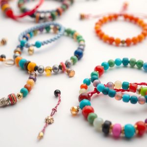 Friendship Bracelets with Beads