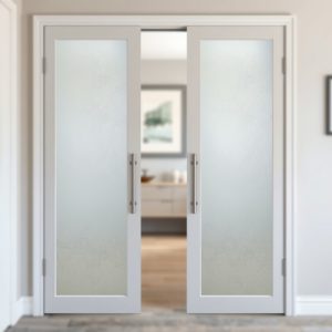 Frosted Glass Doors