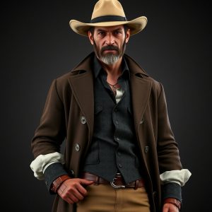 Gentleman Gunslinger Outfit