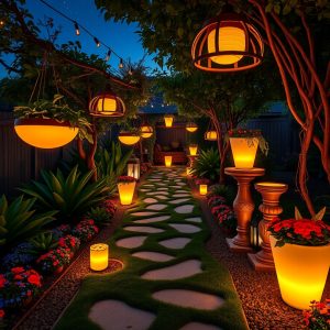 Glowing Planters