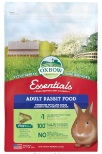 Oxbow Essentials Rabbit Food, Pet Pellets with Vitamins & Minerals, Small Animal Pet Products, Bunny Supplies, Made in USA, Bunny Food