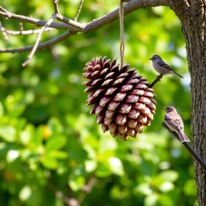 Pinecone Feeder