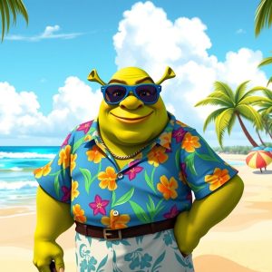 Shrek Beach Outfit