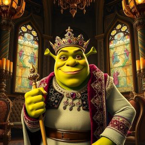 Shrek in Royal Style