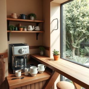 Small Space Coffee Nook