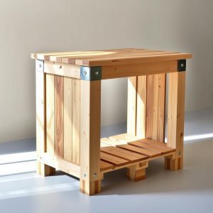Wooden Pallet Kitchen Island
