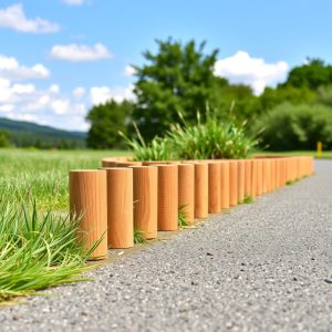 Wooden Timber Edging