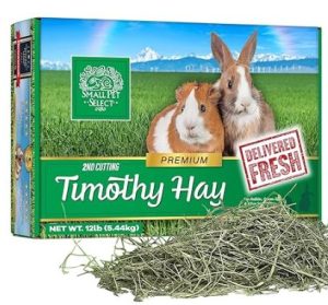 Small Pet Select 2nd Cutting Perfect Blend Timothy Hay Pet Food for Rabbits, Guinea Pigs, Chinchillas and Other Small Animals, Premium Natural Hay Grown in The US