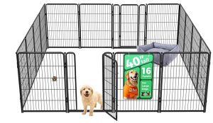 Indoor Pet Playpen: Safe Stress-Free Play Space For Your Pet's 