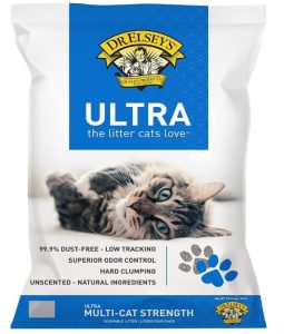 Dr. Elsey’s Ultra Unscented Clumping Clay Cat Litter – Clean, Reliable, and Perfect for Every Cat