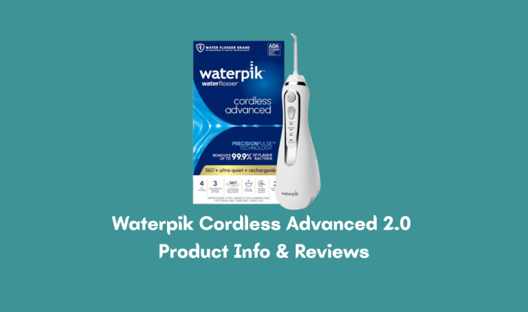 Waterpik Cordless Advanced 2.0 Product Info And Reviews