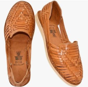 Artisans Bazaar - Mexican Huaraches Sandals for Women Handmade by Artisans in Mexico with Genuine Leather Pre-Hispanic Inspired Traditional Footwear Comfortable Breathable