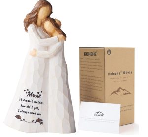 Gifts for Mom,Mom Birthday Gifts,5.5'' Figurine Gift for Mother from Daughter,Meaningful Gift for Mama on Birthday,Mothers Day,Valentines Day,Christmas