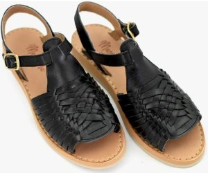 Macarena Collection Womens Shoes Leather Sandals for Women | Huarache Handmade Mexican Sandals Women | Comfortable & Stylish Womens Sandals 3044