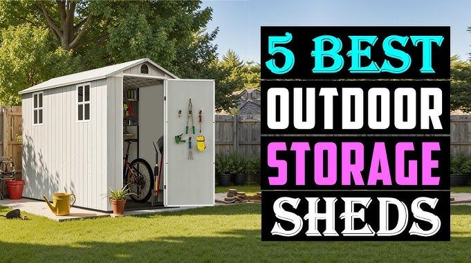 Best Waterproof Outdoor Storage Sheds